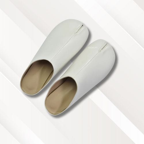 Chaussons femme | Simili cuir