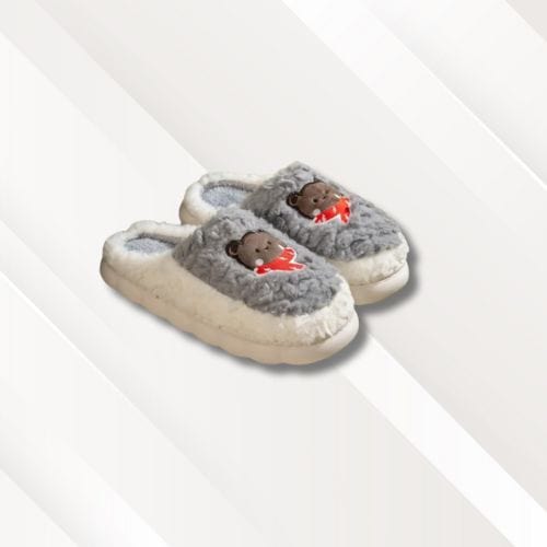 Chaussons hiver compensés | Femme Gris / 35-36