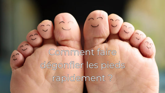 Comment faire dégonfler les pieds rapidement ?