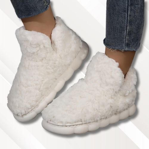 Bottes chaussons | Femme Blanc / 36-37