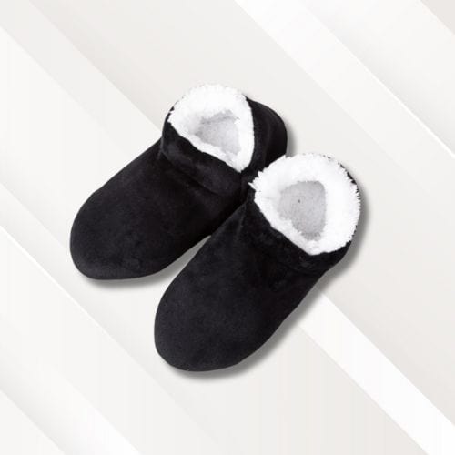 Chaussons chauds intérieur bottes | Homme Noir / Taille unique basse