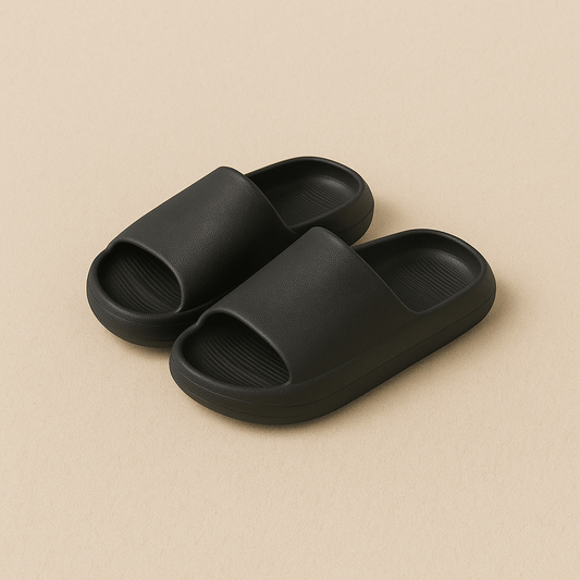 Chaussons été | Homme Noir / 35-36