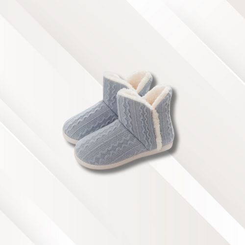 Chaussons femme | Bottines montantes Bleu / 36-37