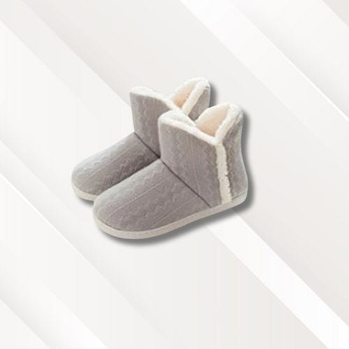 Chaussons femme | Bottines montantes Gris / 36-37