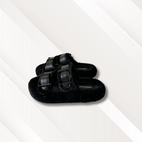 Chaussons femme chauds | Élégants Noir / 35