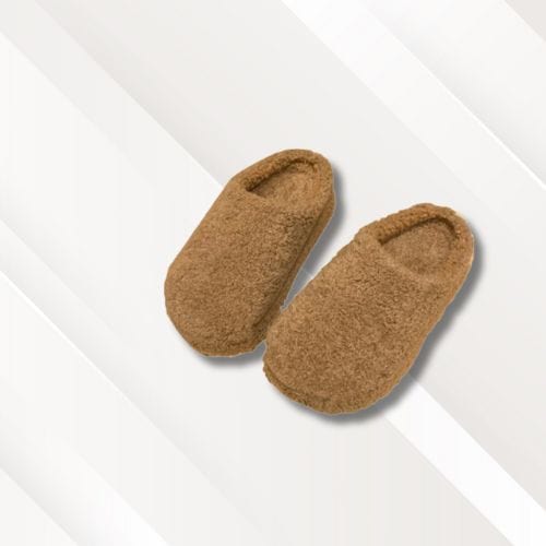 Chaussons femme hiver | À plateforme Marron clair / 35