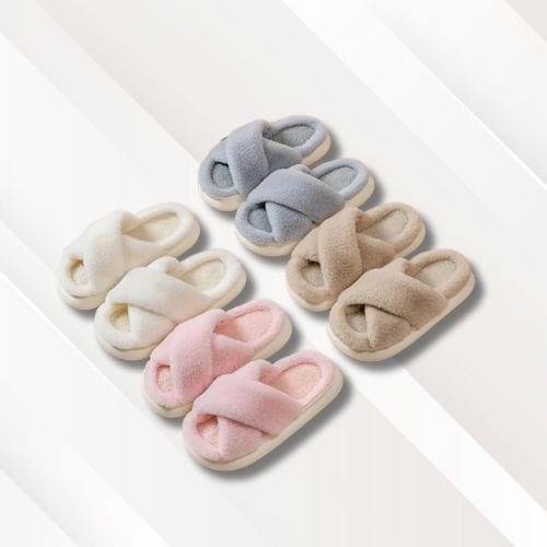 Chaussons femme | Ouvert devant