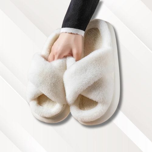 Chaussons femme | Ouvert devant