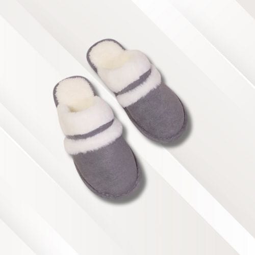 Chaussons femme | Très confortables Gris / 36-37