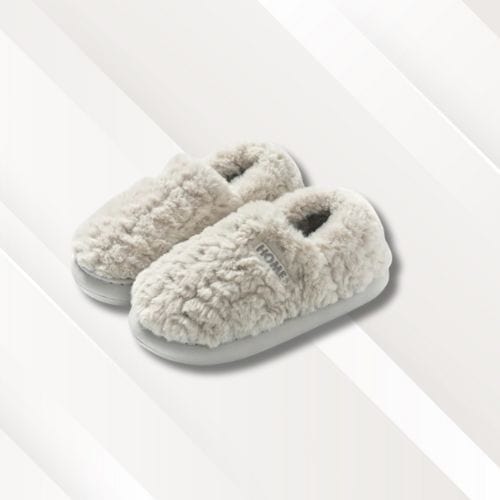 Chaussons fermés | Femme Gris / 36-37