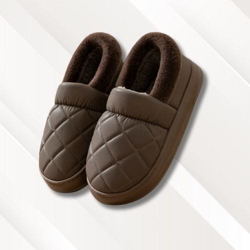 Chaussons grande taille | 50 Marron / 42-43