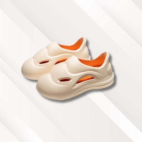 Chaussons homme | Respirants Blanc / 36-37