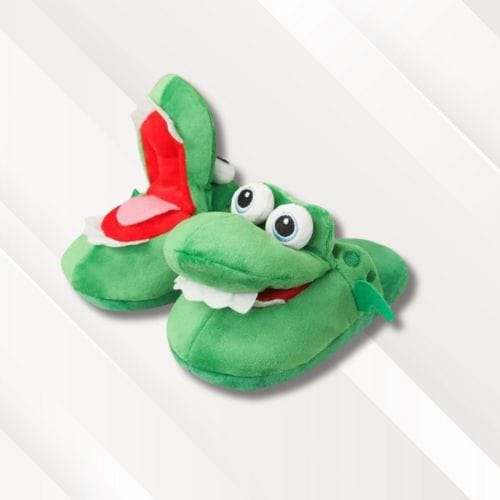 Chaussons homme rigolos | Chauds Crocodile / 34-38