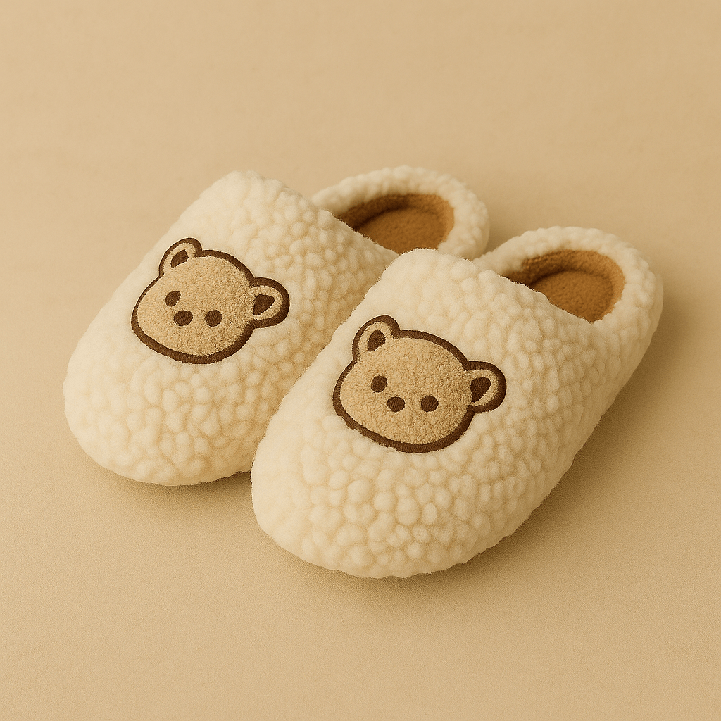 Chaussons maison femme | Conforts Beige / 36-37