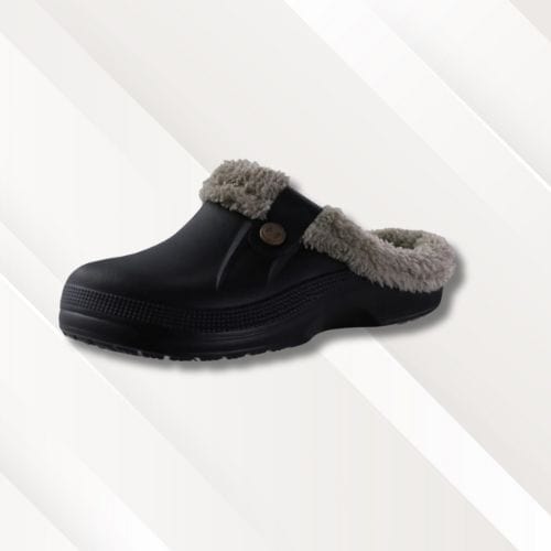 Chaussons mémoire de forme | Homme Noir / 35-36