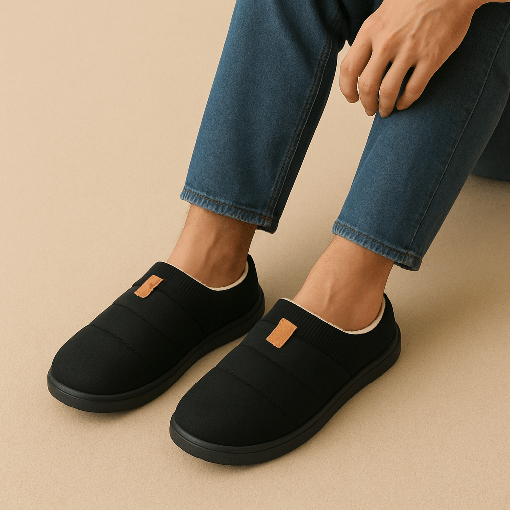 Chaussons mocassins fourrés | Homme