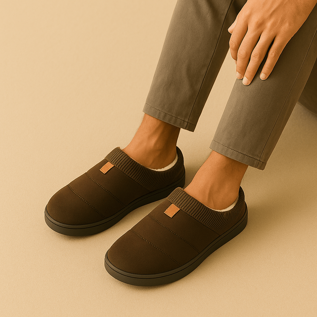 Chaussons mocassins fourrés | Homme