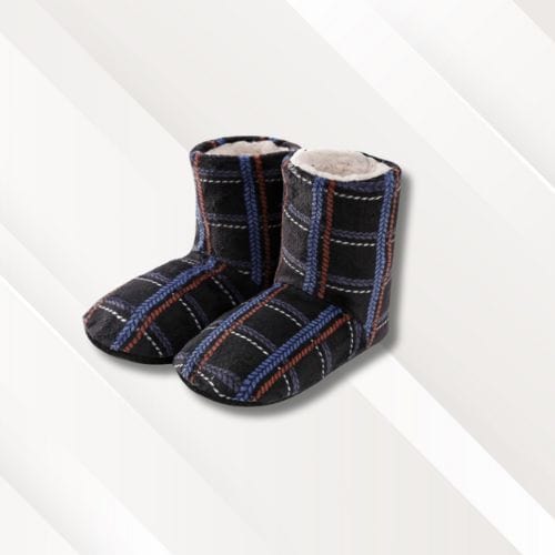 Chaussons montants fourrés | Homme Rayés / 41