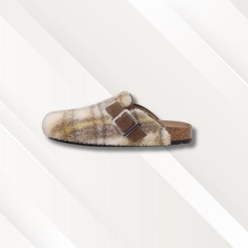 Chaussons mules femme | Conforts Marron clair / 35