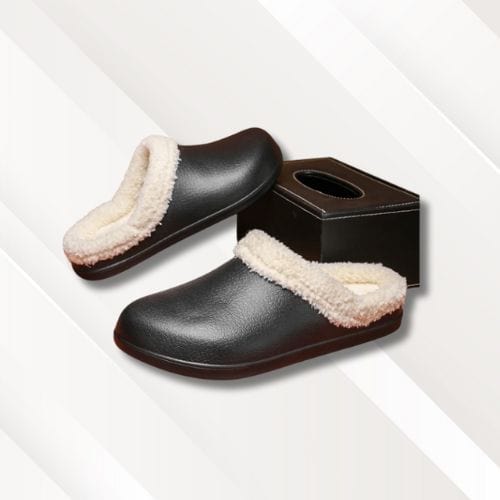Chaussons mules fourrés | Homme
