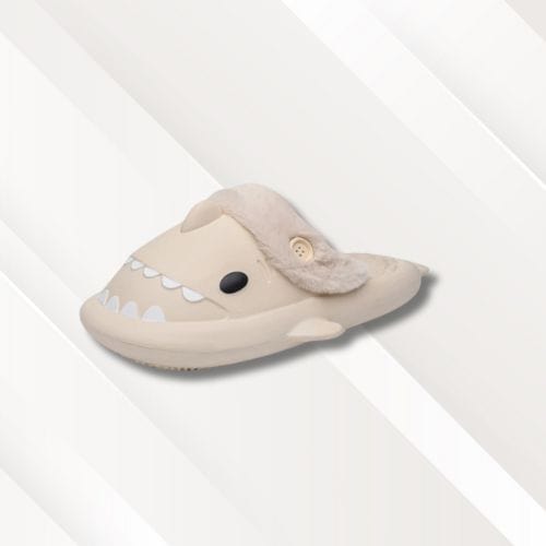 Chaussons | Requin Beige / 32-33