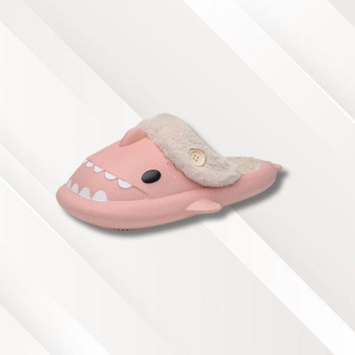 Chaussons | Requin Rose / 32-33