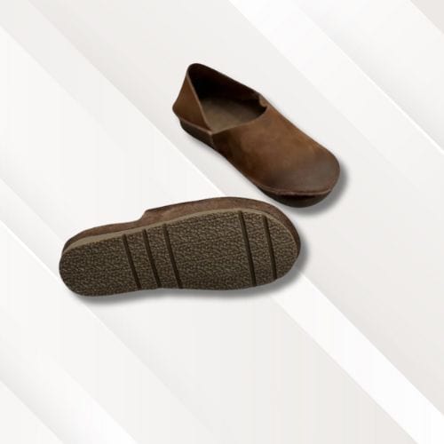 Chaussons souples cuir | Femme