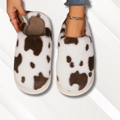 Chaussons vache | Femme Marron #2 / 36-37