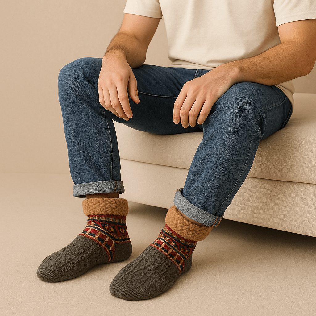 Grosses chaussettes chaussons | Homme